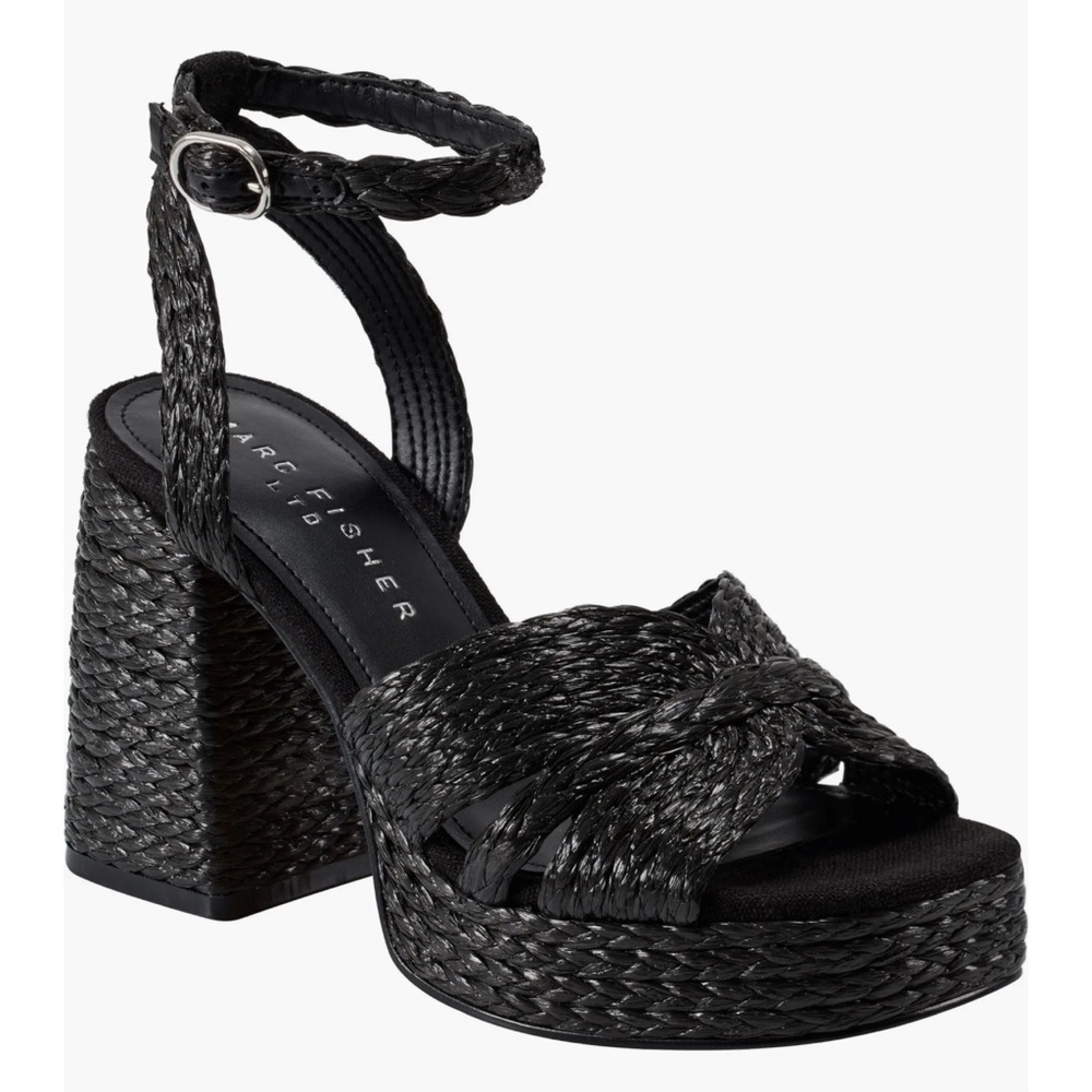 Marc Fisher Black Women's Sandal